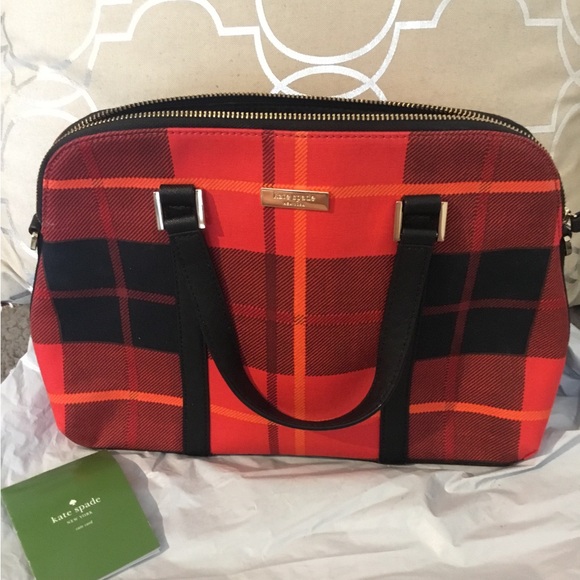 kate spade Handbags - EUC Kate Spade Newbury Lane Plaid Tote Bag